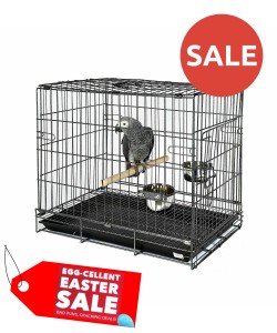 Liberta Parrot Travel Cage, Holiday Cage, African Grey Travel Cage, Amazon